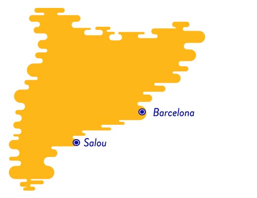 Salou map